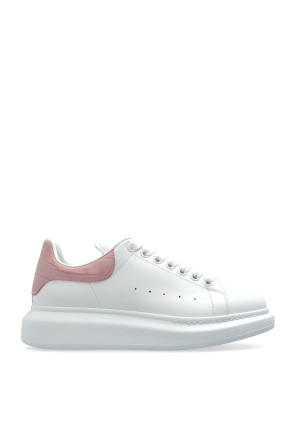 グアン Alexander McQueen Oversized Sneaker White Lust Red (553770
